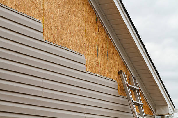 Professional Siding technician working in Saint Michaels, MD